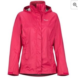 Marmot Precip Pink Rain Jacket Coat
